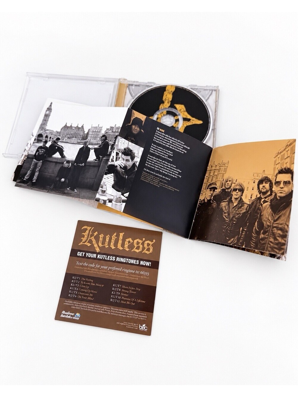 Kutless To Know That You’re Alive CD 2008 Christian Rock BEC + Promo Inserts